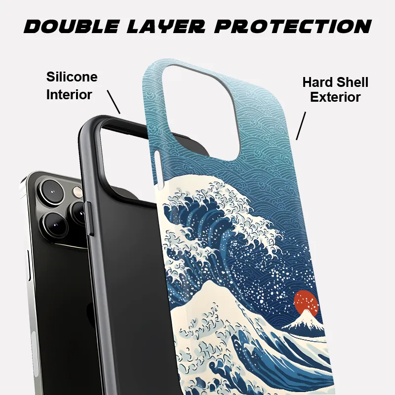 Tokyo-Tiger The Great Wave Off Fuji Phone Case