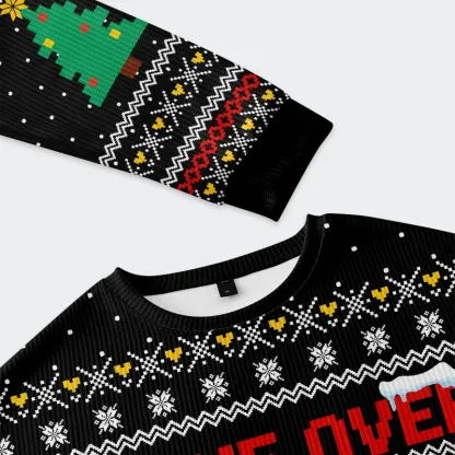 Tokyo-Tiger Santa Claus Fell Into The Chimney Christmas Ugly Sweatshirt