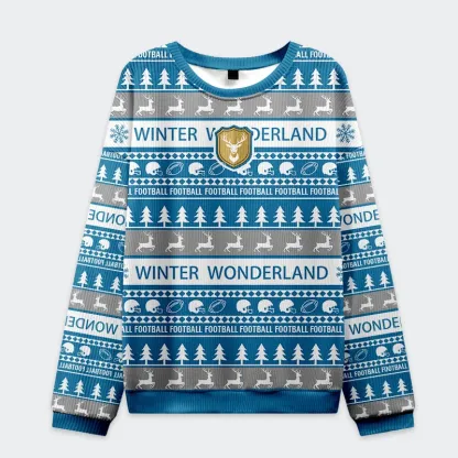 Tokyo-Tiger Football Christmas Ugly Sweatshirt