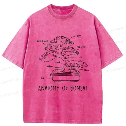 Tokyo-Tiger Anatomy Of A Bonsai Washed T-Shirt