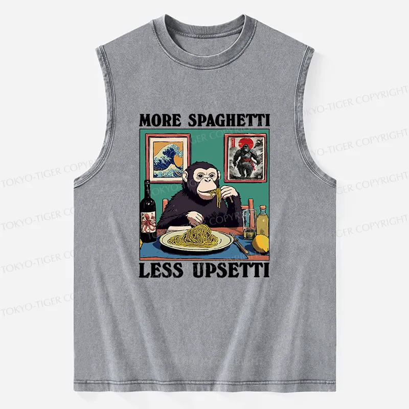 Tokyo-Tiger More Spaghetti Less Upset Bigfoot Washed Tank