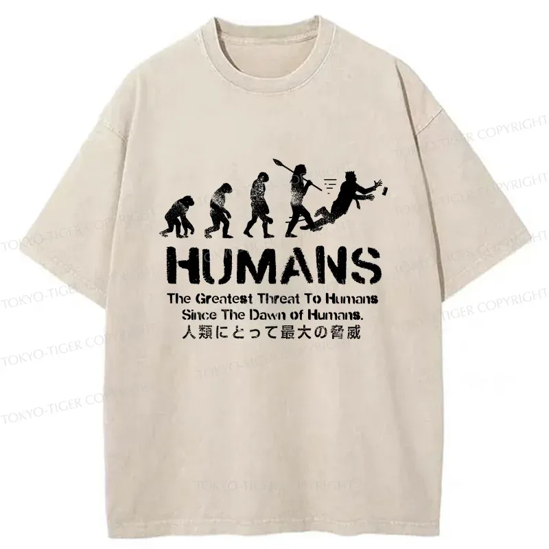 Tokyo-Tiger Japan Bonsai Washed T-Shirt Sale