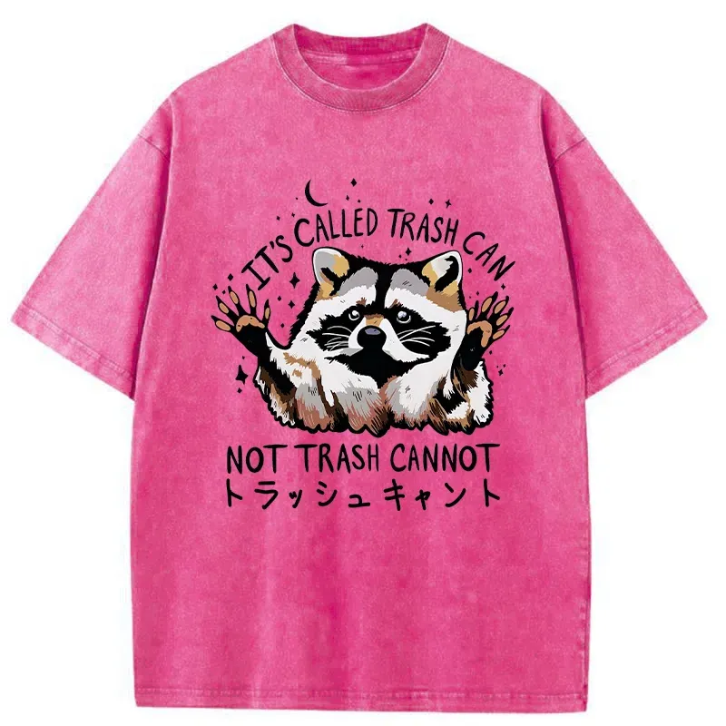 Tokyo-Tiger Adorable Raccoon Washed T-Shirt