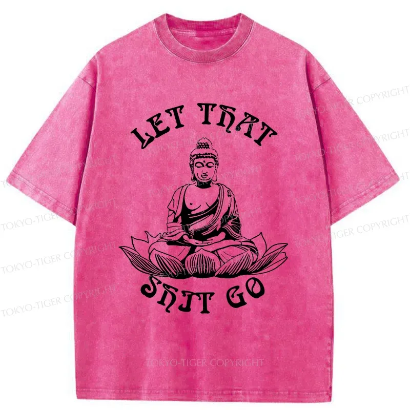 Tokyo-Tiger Interesting Buddhai Washed T-Shirt