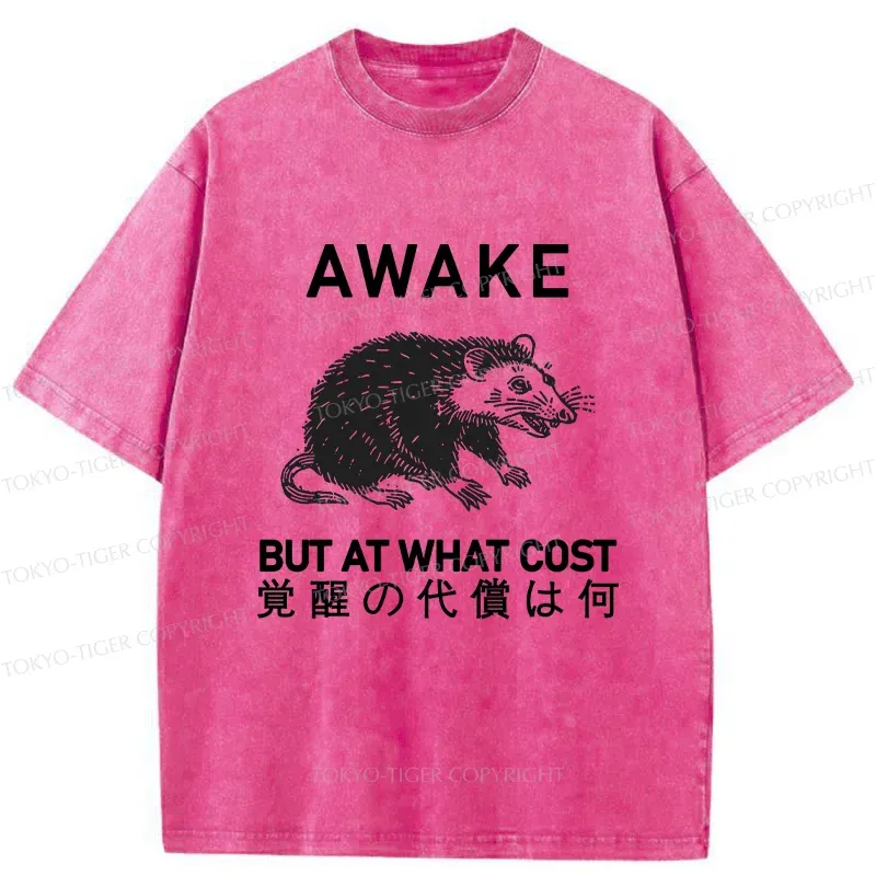 Tokyo-Tiger Desperate Possum Washed T-Shirt