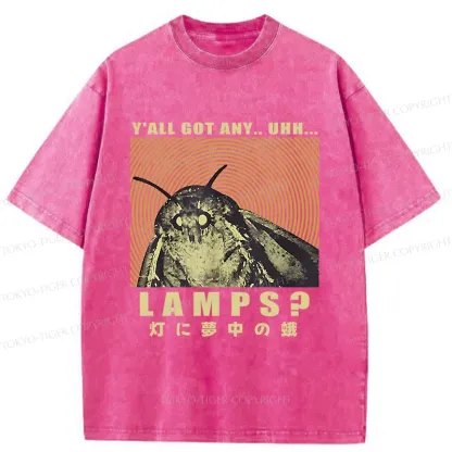 Tokyo-Tiger Moth Obsessed With The Light Washed T-Shirt