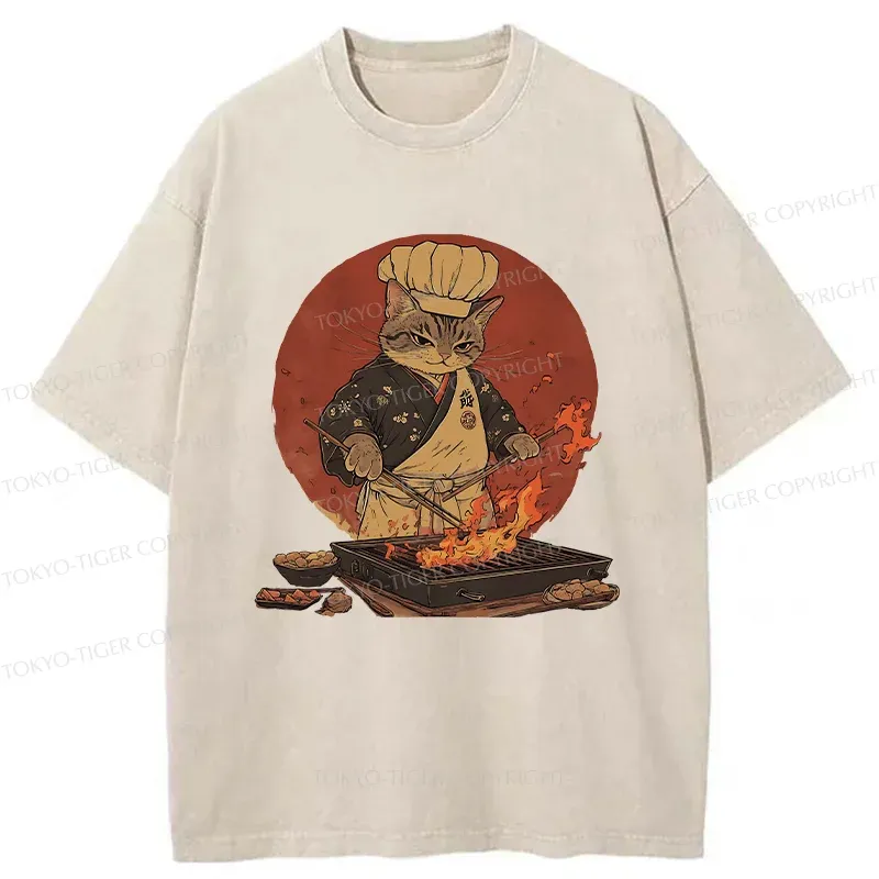 Tokyo-Tiger Japan Bonsai Washed T-Shirt Sale