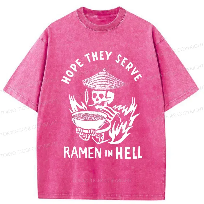Tokyo-Tiger Hell Ramen Washed T-Shirt
