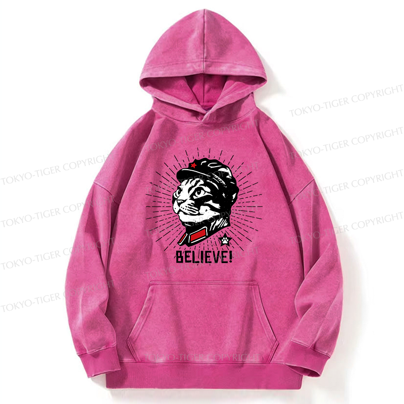 Tokyo-Tiger Trust Cat Chairman Washed Hoodie