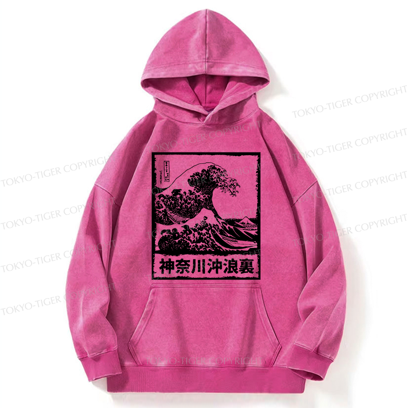 Tokyo-Tiger Legendary Wave Washed Hoodie