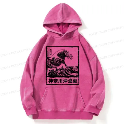 Tokyo-Tiger Legendary Wave Washed Hoodie