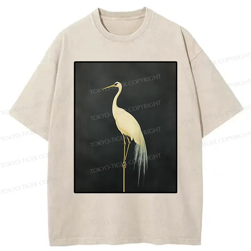 Tokyo-Tiger Independent Crane Washed T-Shirt
