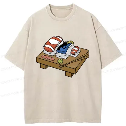 Tokyo-Tiger Fish's Fate Washed T-Shirt