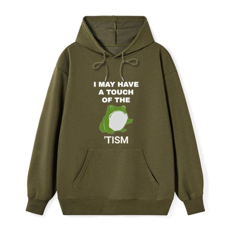 Tokyo-Tiger Funny Frog Flipping The Bird Classic Hoodie