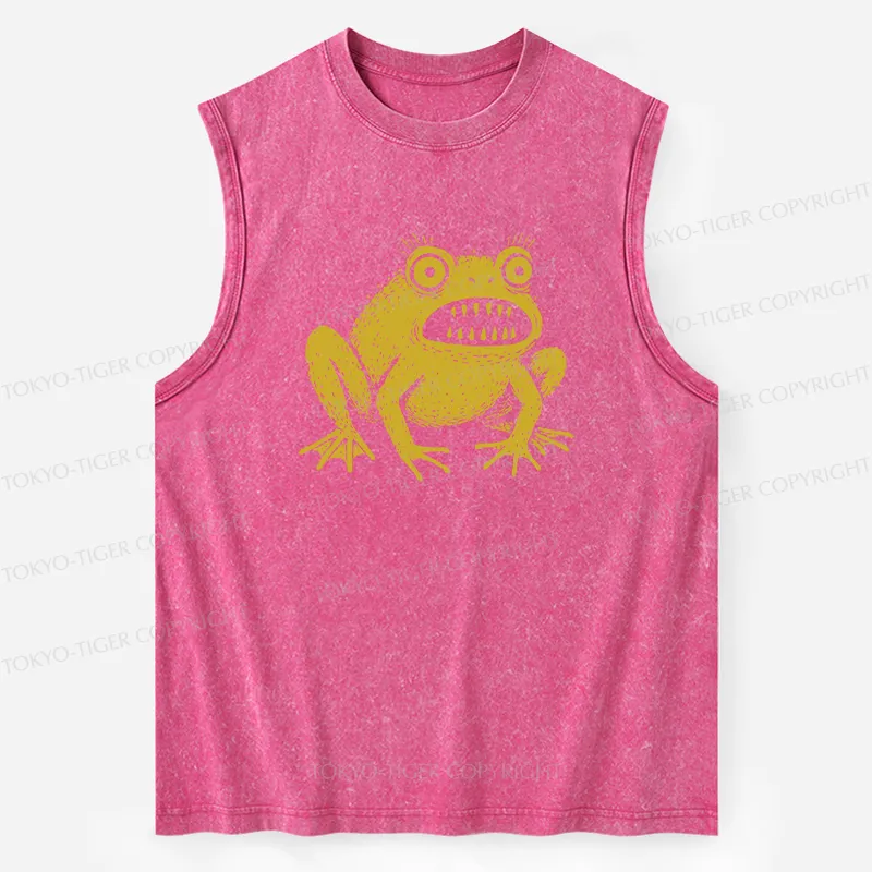 Tokyo-Tiger Horrible Japanese Frog Washed Tank Sale