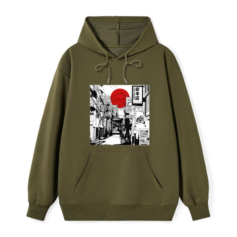 Tokyo-Tiger Sunrise On The Street Classic Hoodie