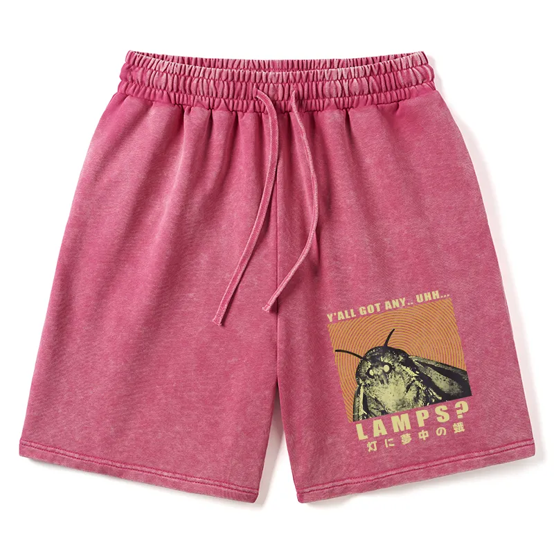 Tokyo-Tiger Moth Obsessed With The Light Washed Shorts