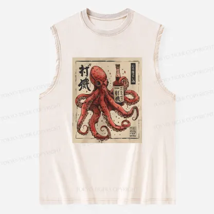 Tokyo-Tiger Osaka Saké Octopus Washed Tank