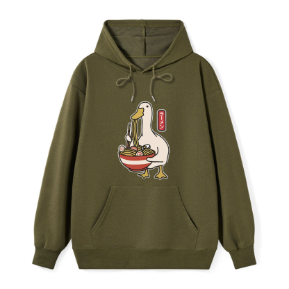 Tokyo-Tiger Ramen Lover Goose Classic Hoodie