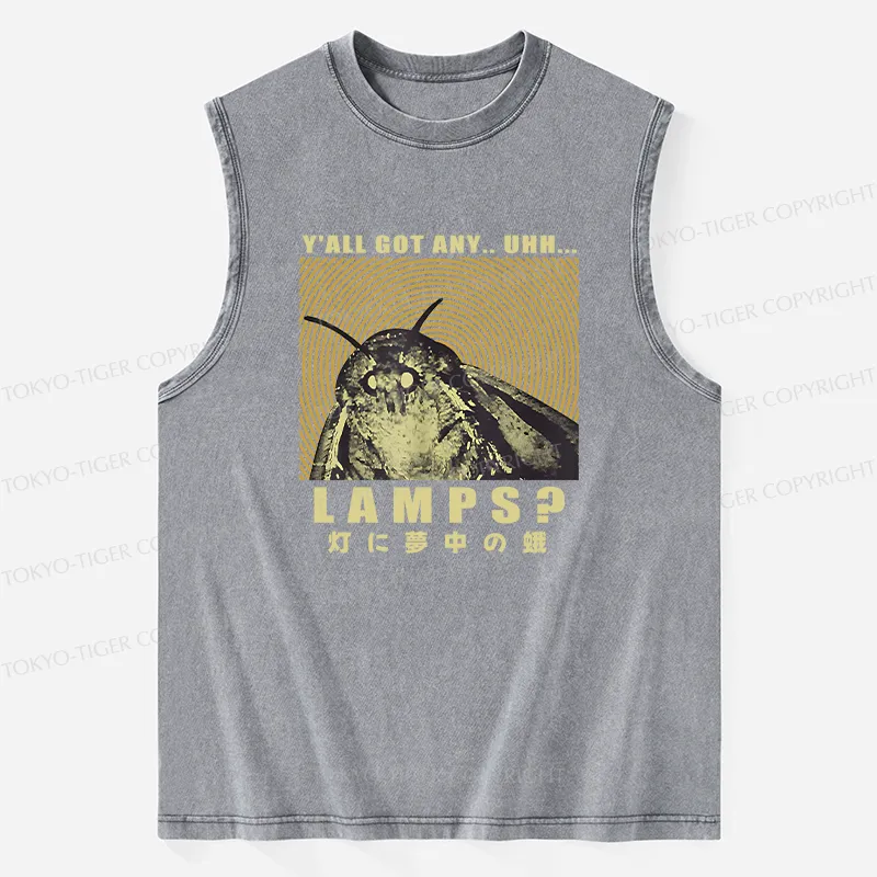 Tokyo-Tiger Moth Obsessed With The Light Washed Tank