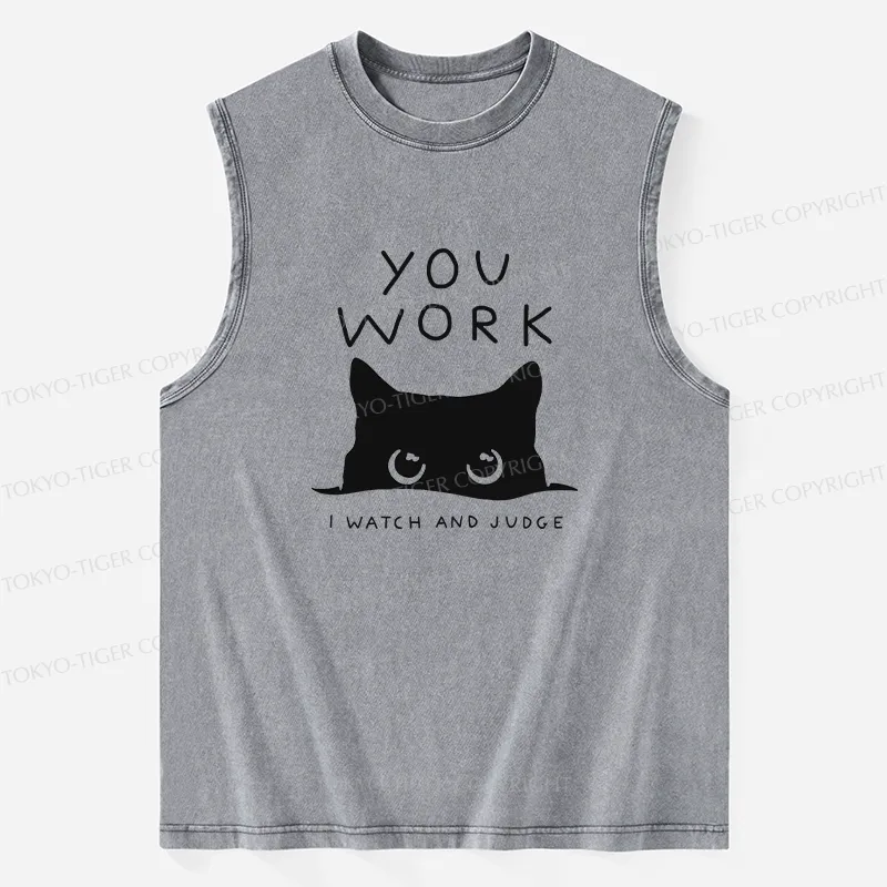 Tokyo-Tiger A Cat That Spies Washed Tank