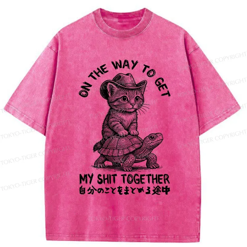 Tokyo-Tiger Japan Bonsai Washed T-Shirt Sale