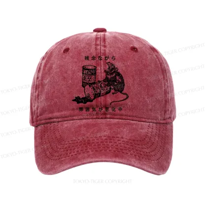 Tokyo-Tiger The Vibe Is Continuing To Deteriorate Washed Cap