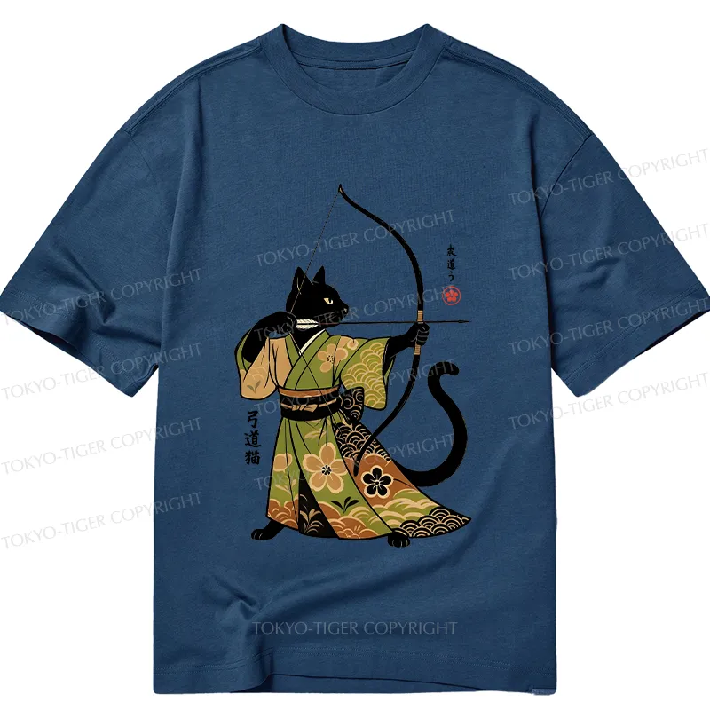 Tokyo-Tiger Japan Cat Archery Classic T-Shirt