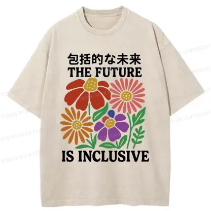 Tokyo-Tiger An Inclusive Future Washed T-Shirt