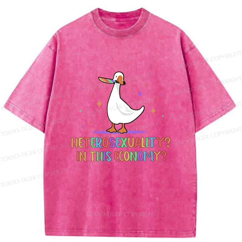 Tokyo-Tiger Interesting Goose Washed T-Shirt