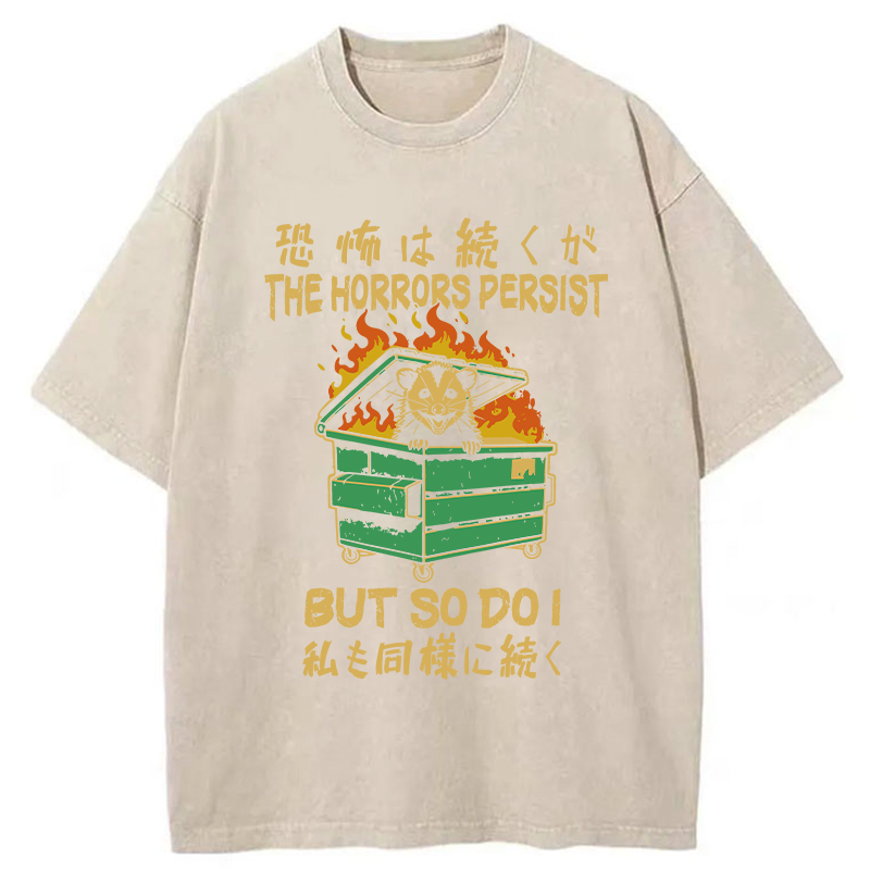 Tokyo-Tiger The Terror Persist Washed T-Shirt