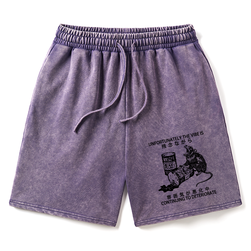 Tokyo-Tiger The Vibe Is Continuing To Deteriorate Washed Shorts