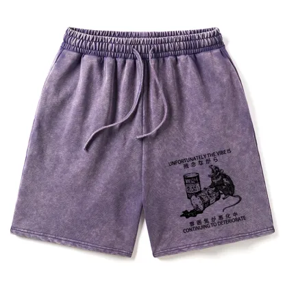 Tokyo-Tiger The Vibe Is Continuing To Deteriorate Washed Shorts