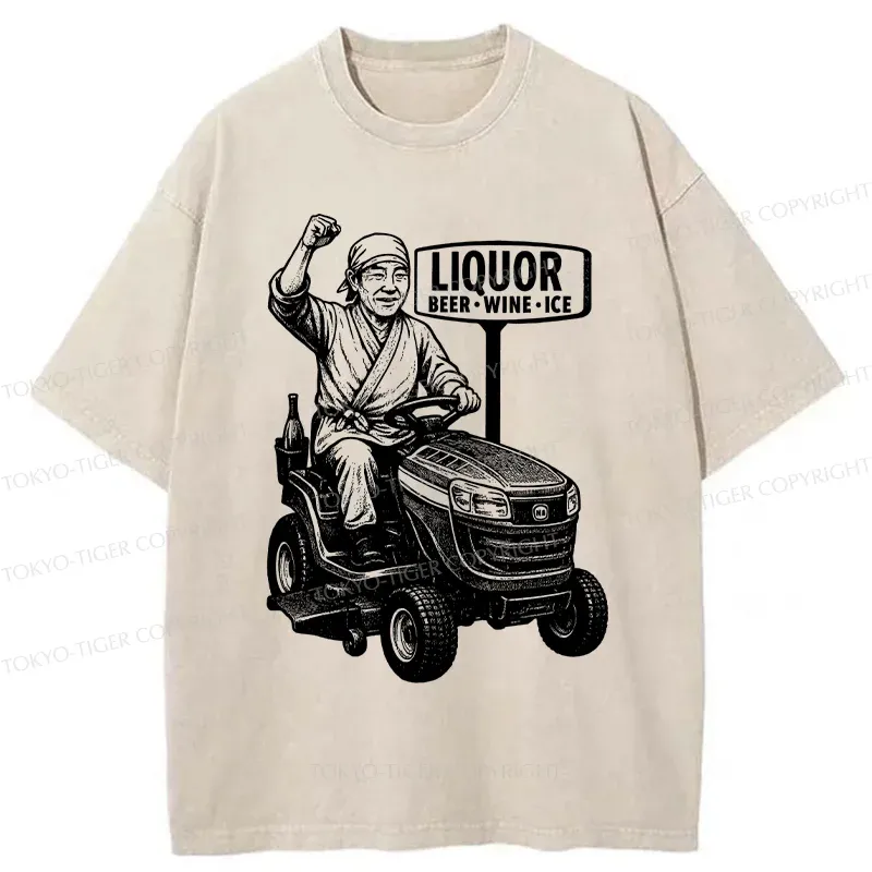 Tokyo-Tiger Japan Country Music Washed T-Shirt