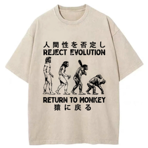 Image of Tokyo-Tiger Return To Monkey Washed T-Shirt