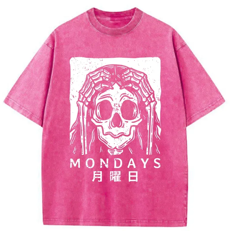 Tokyo-Tiger Painful Monday Washed T-Shirt