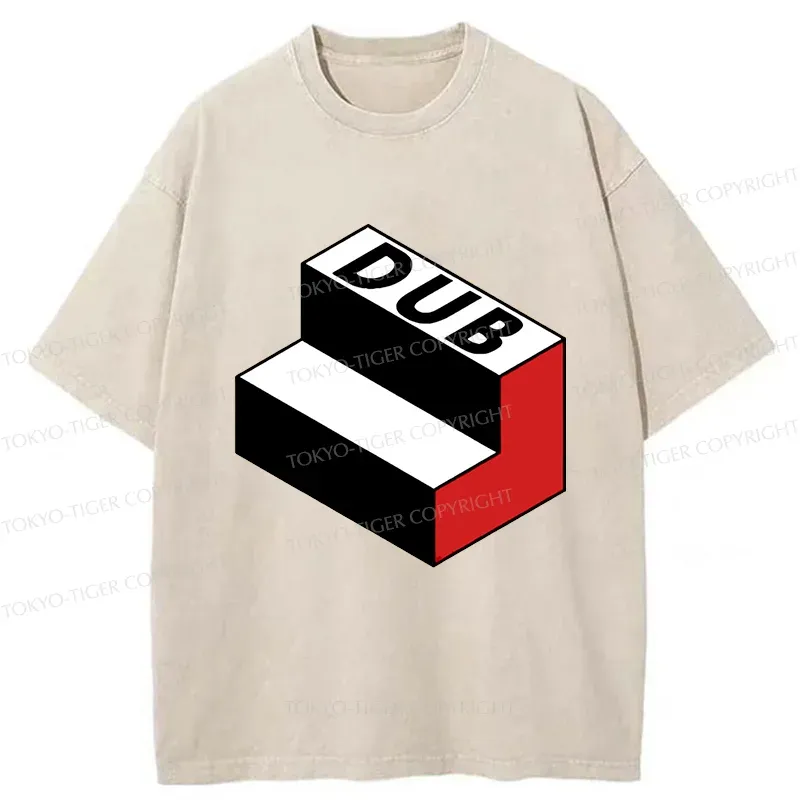 Tokyo-Tiger Dubstep Funny Washed T-Shirt