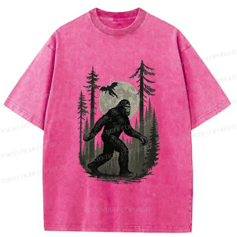 Tokyo-Tiger Adventures Of Bigfoot Washed T-Shirt