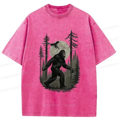 Tokyo-Tiger Adventures Of Bigfoot Washed T-Shirt