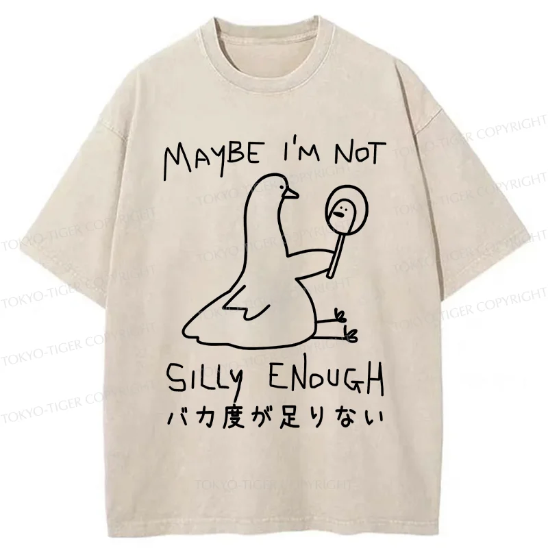 Tokyo-Tiger Not So Smart Goose Washed T-Shirt