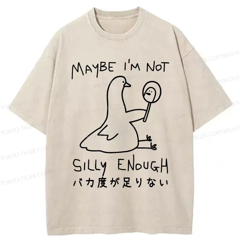 Tokyo-Tiger Not So Smart Goose Washed T-Shirt