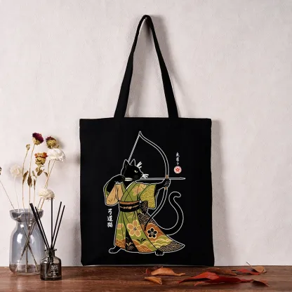 Tokyo-Tiger Japan Cat Archery Tote Bag