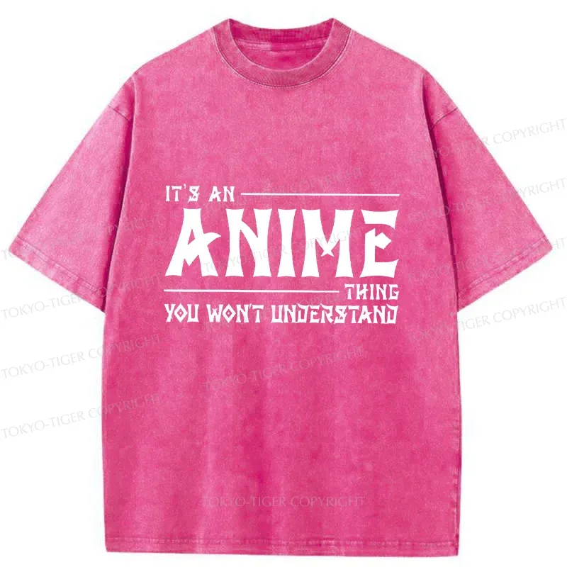 Tokyo-Tiger Interesting Anime Things Washed T-Shirt