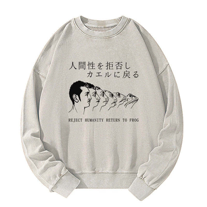 Tokyo-Tiger Return To Frog Washed Sweatshirt Sale