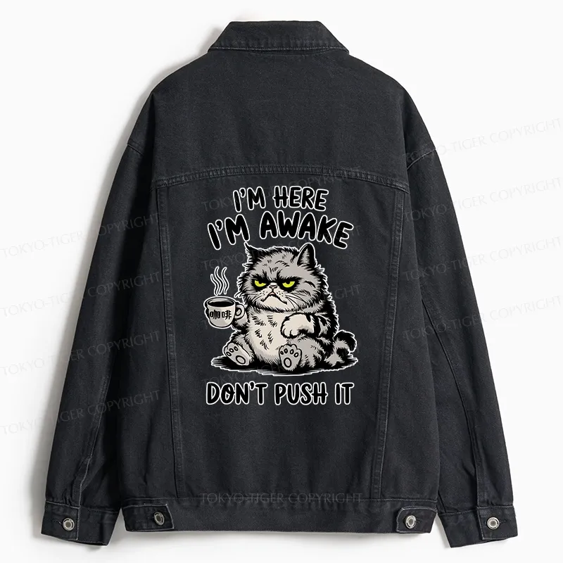 Tokyo-Tiger Tired Cat Jean Jacket