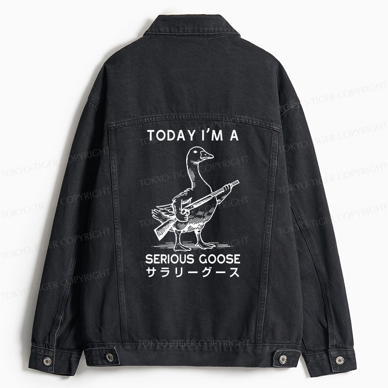 Tokyo-Tiger Serious Stupid Goose Jean Jacket