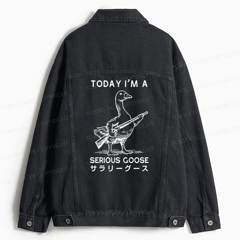 Tokyo-Tiger Serious Stupid Goose Jean Jacket