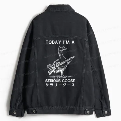 Tokyo-Tiger Serious Stupid Goose Jean Jacket