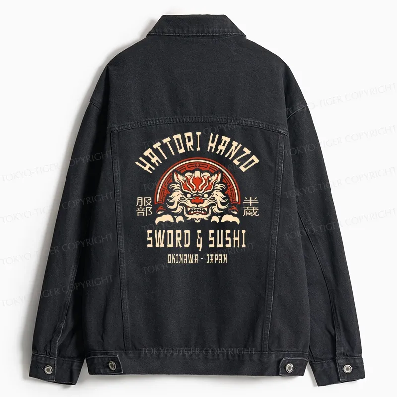 Tokyo-Tiger Hattori Hanzo Sword Jean Jacket