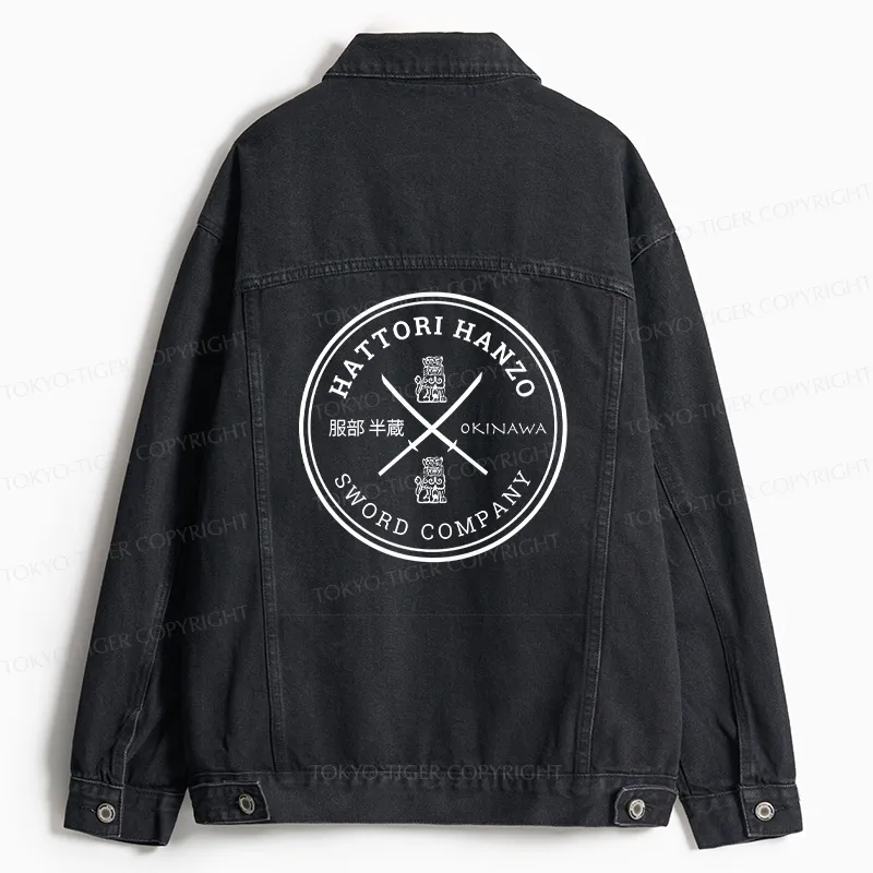 Tokyo-Tiger Hattori Hanzo Sword Company Jean Jacket